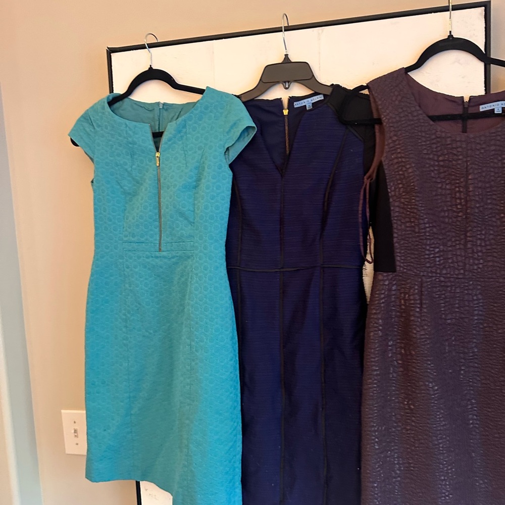 Elegant Blue and Purple Women's Dresses